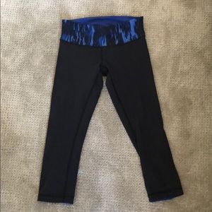 Lululemon cropped leggings
